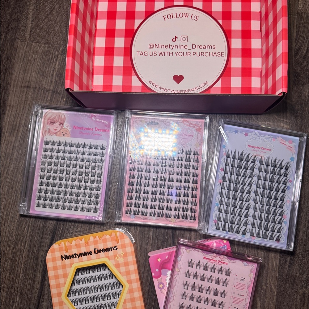 Ninetynine Dreams Cluster Lash Sets — Black NEW